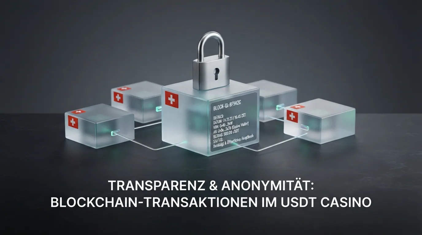 Stilisierte Blockchain-Darstellung mit Schloss-Symbol, das teilweise geöffnet ist